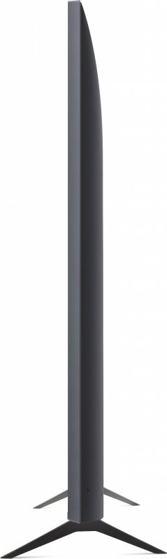 Телевiзор 55" LED 4K LG 55UP77006LB Smart, WebOS, Сiрий
