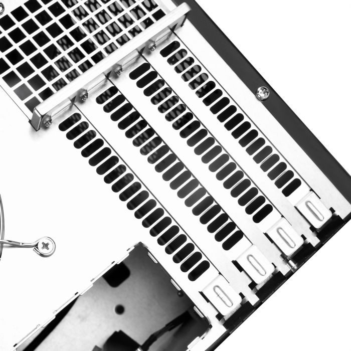 Корпус SilverStone SST-CS381,Micro-ATX,USB 3.1 Gen 1 x 2,HDDx8,SSDx4, Kensington lock, SFX, без БЖ,чорний