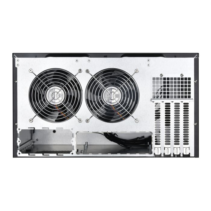 Корпус SilverStone SST-CS381,Micro-ATX,USB 3.1 Gen 1 x 2,HDDx8,SSDx4, Kensington lock, SFX, без БЖ,чорний