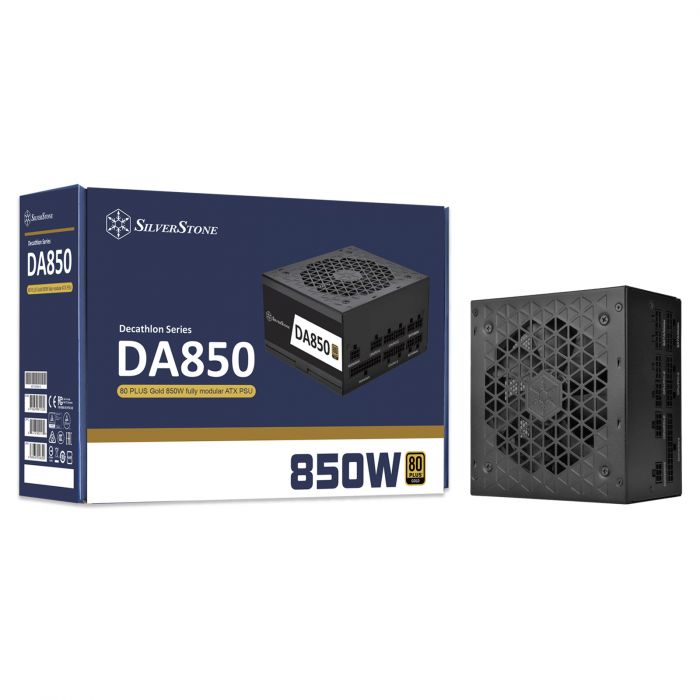 Блок живлення DECATHLON DA850-G (850W), 80+Gold, aPFC, 120мм, MB24, CPU8x2, 8xSATA, 6xPCIe, 6xMOLEX, 2xFloppy,OCP, OVP, OPP, SCP, OTP