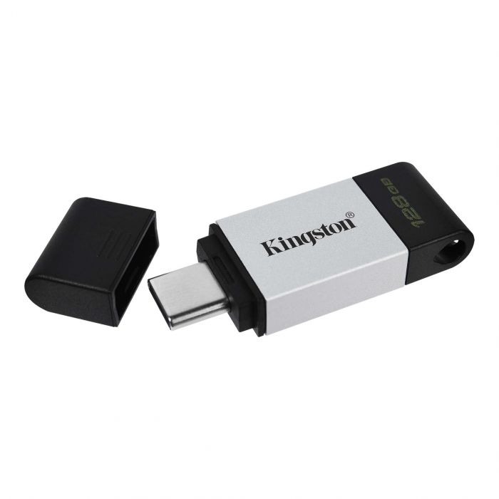 Накопичувач Kingston  128GB USB-C 3.2 Gen 1 DT80