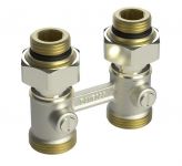 Клапан Н-подібний Danfoss RLV-KB, DN 15, вх. 1/2" - вих. 3/4", прямий, нікель