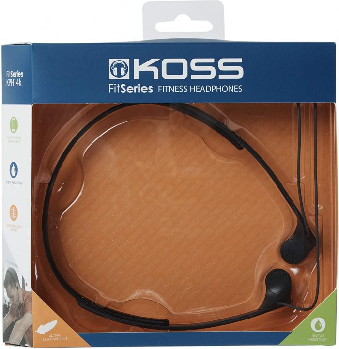 Навушники Koss KPH14K Fitness Black