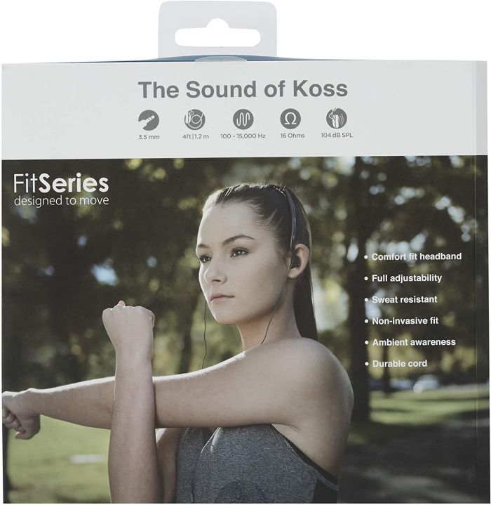 Навушники Koss KPH14K Fitness Black
