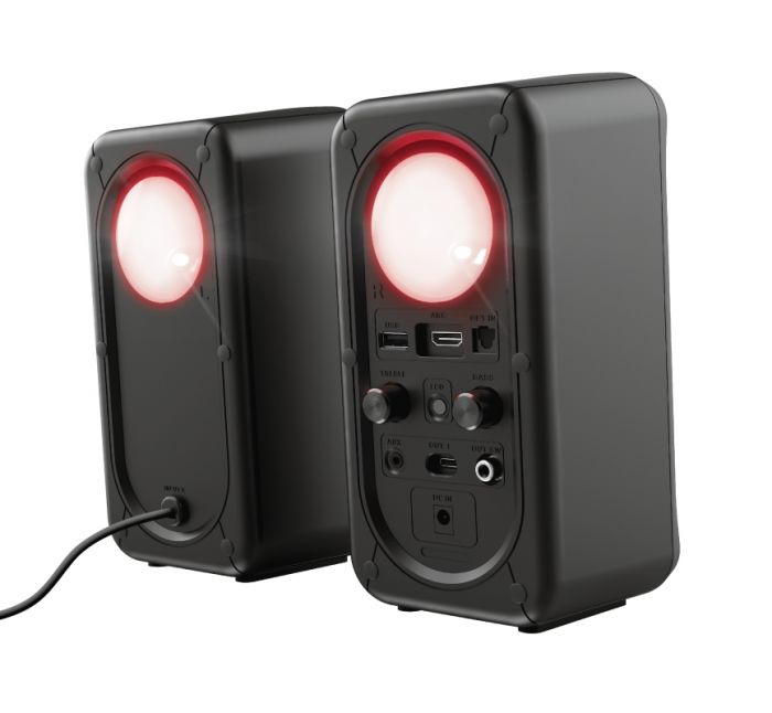 Акустична система (Колонки) Trust 2.1 GXT 635 Rumax RGB Black