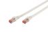 Патч-корд DIGITUS CAT 6 S-FTP, 2м, AWG 27/7, LSZH, білий