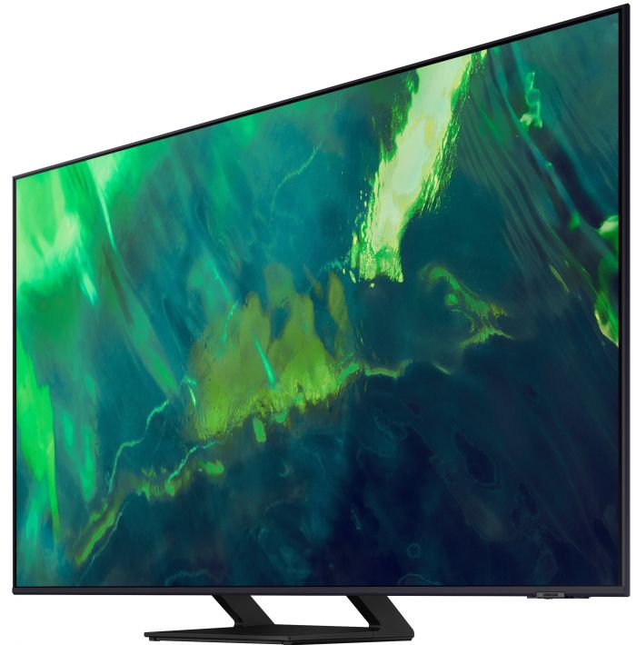 Телевiзор 65" QLED 4K Samsung QE65Q70AAUXUA Smart, Tizen, Black