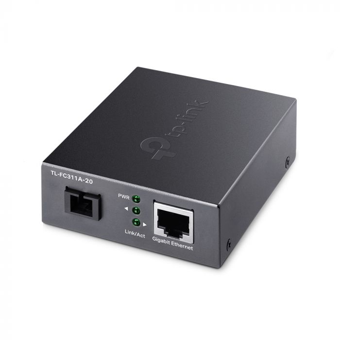 Медiаконвертер TP-LINK TL-FC311A-20 10/100/1000 WDM (TX 1550nm RX 1310nm) SM 20km SC