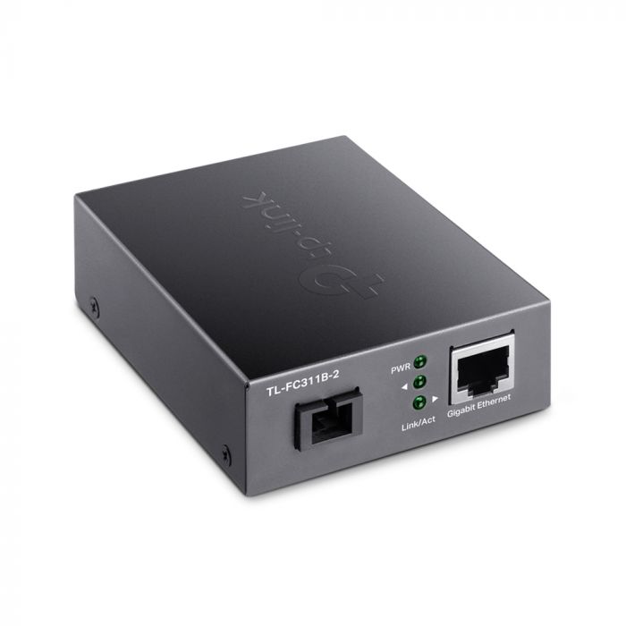 Медiаконвертер TP-LINK TL-FC311B-2 10/100/1000 WDM (TX 1310nm RX 1550nm) SM 2km SC