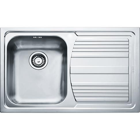 Кухонні мийки Franke Logica line LLL 611-79/101.0381.809/декор/з крилом/ необоротна/34х40х20/нержав.сталь