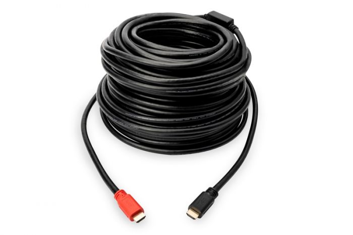 Кабель DIGITUS HDMI UHD 4K, w/Ethernet/Amplifier, type A M/M, 15 m