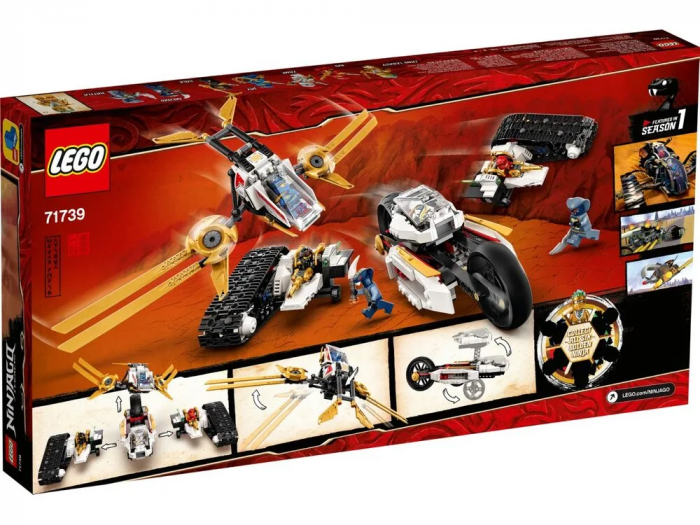 Конструктор LEGO Ninjago Надзвуковий літак 71739