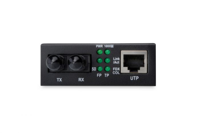 Медіа конвертор DIGITUS Fast Ethernet, RJ45 / MM ST, 1310 m, 2km