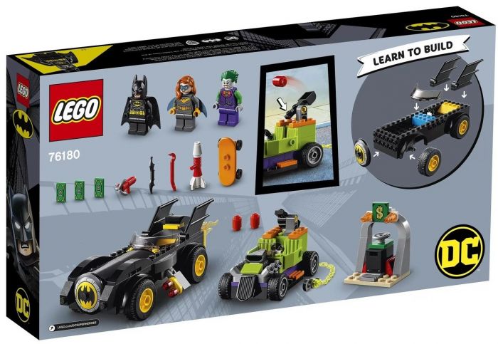 Конструктор LEGO Batman Бетмен проти Джокера: погоня на бетмобілі 76180