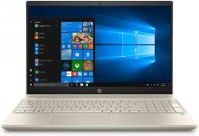 Ноутбук HP Pavilion 15-eh1061ua 15.6" FHD IPS AG, AMD R5 5500U, 16GB, F512GB, UMA, DOS, золотистий