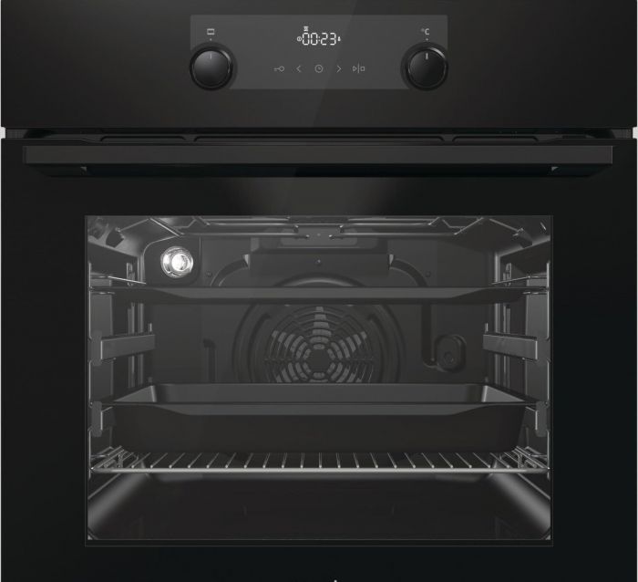 Духовка Gorenje BPS737E301BG/піроліз/приготув. з паром/70 л /А+/сенсорн програматор IconLED+/гриль/чорна