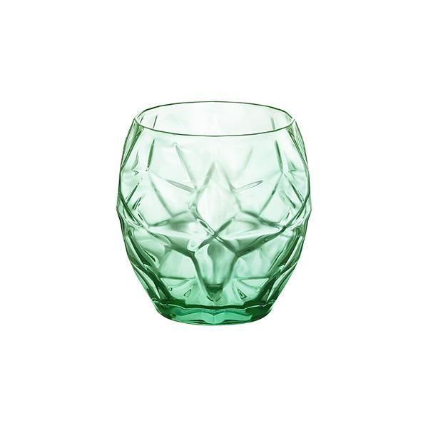 Набір склянок Bormioli Rocco ORIENTE GREEN низьк., 3*402 мл