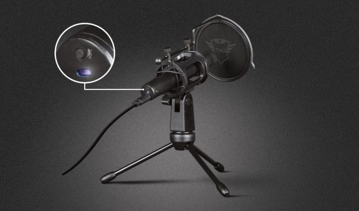 Мікрофон Trust GXT 241 Velica USB Black