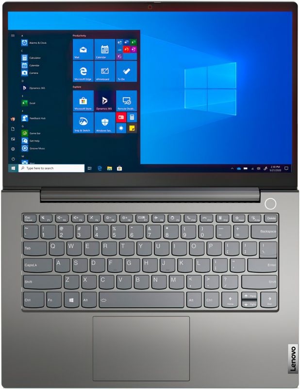 Ноутбук Lenovo ThinkBook 14 14FHD IPS AG/Intel i5-1135G7/16/512F/int/W10P/Grey
