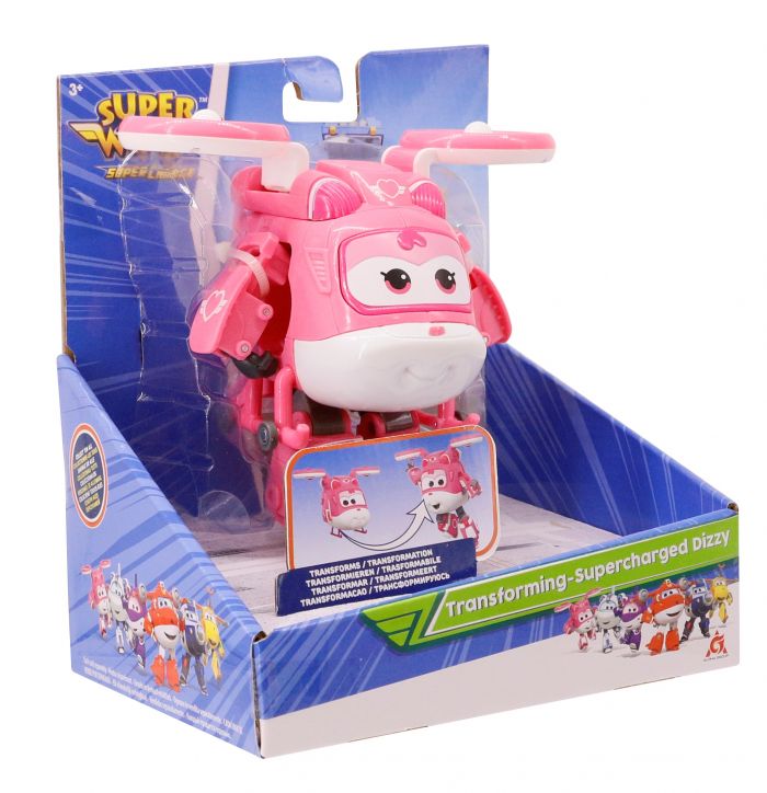 Ігрова фігурка-трансформер Super Wings Transforming-Supercharge Dizzy, Діззі