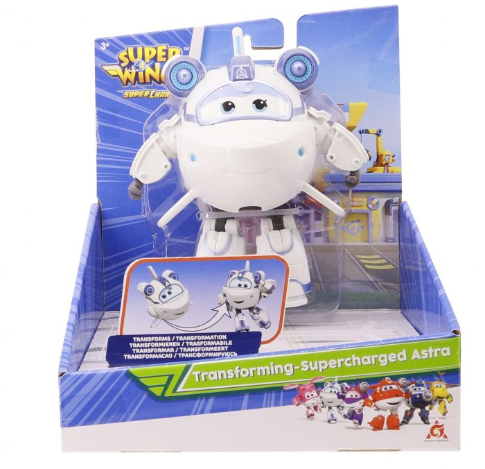 Ігрова фігурка-трансформер Super Wings Transforming-Supercharge Astra, Астра
