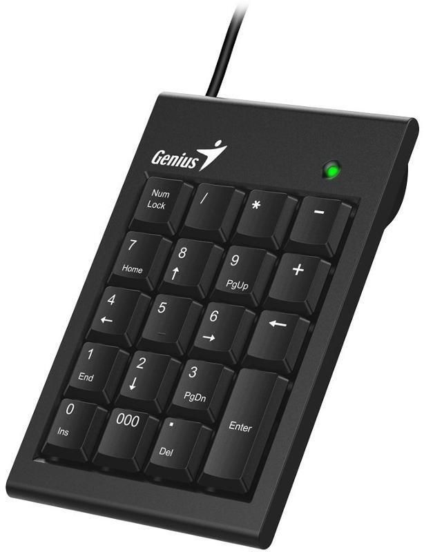 Клавіатура числова Genius 100 USB Black