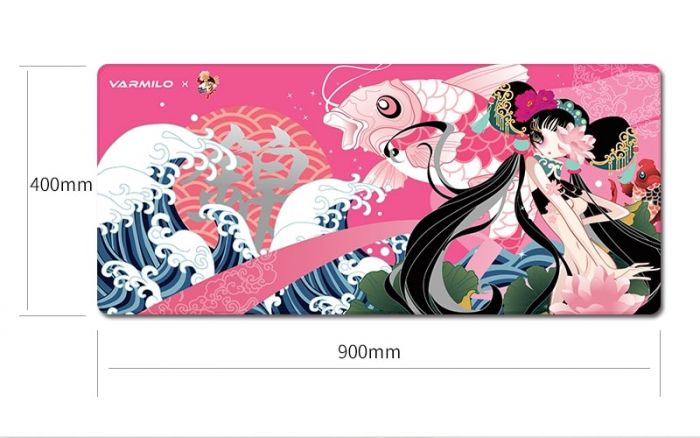 Килимок для миші Varmilo Camellia Desk Mat XL (900х400х3мм)