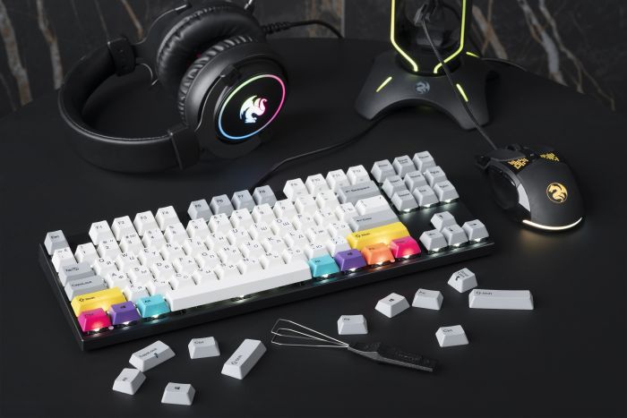 Клавіатура Varmilo MA87M V2 CMYK EC Daisy V2 RU