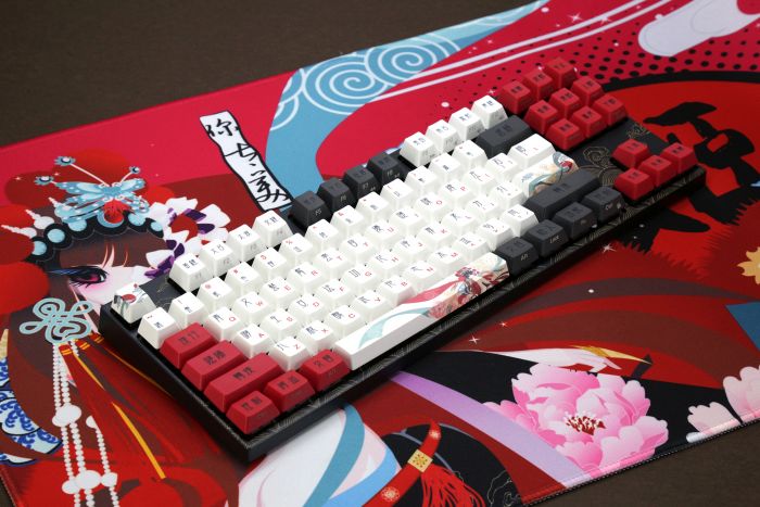 Клавіатура Varmilo MA87M V2 Peking Opera EC Rose V2EN