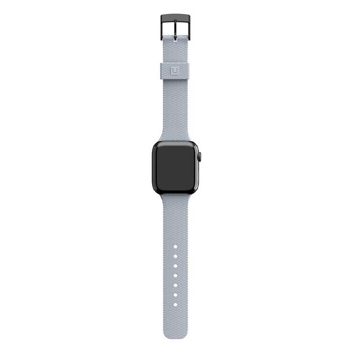 Ремінець UAG [U] для Apple Watch 44/42 Dot Silicone, Soft Blue