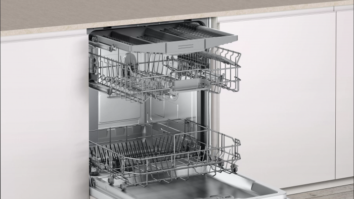 Вбудовувана посуд. машина Bosch SMV25EX00E - 60 см./3 короб/13 ком/5 пр/4 темп. реж./А+