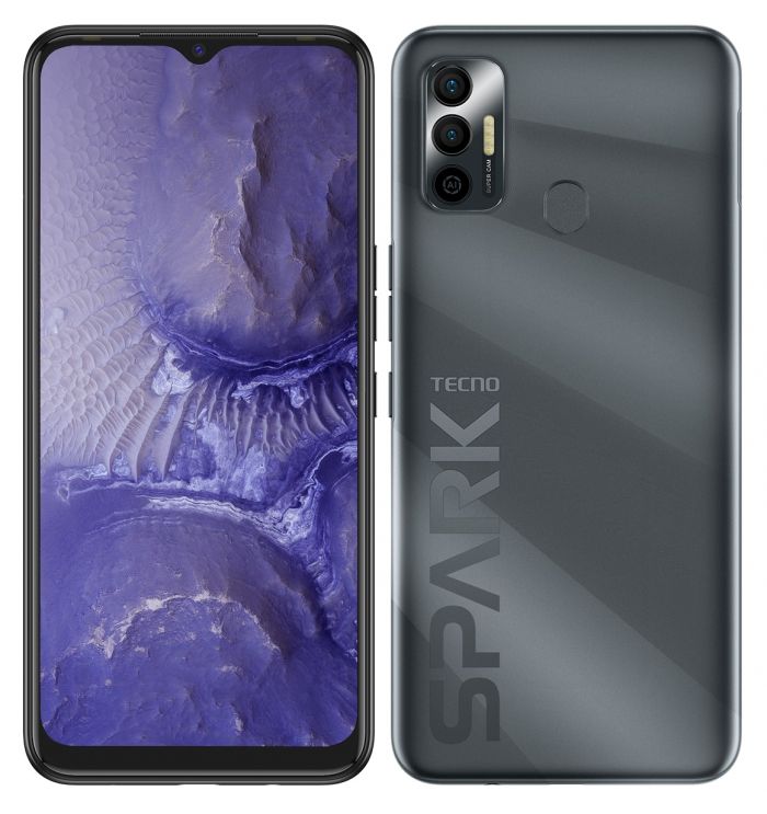 Смартфон TECNO Spark 7 (KF6n) 4/64Gb NFC 2SIM Magnet Black