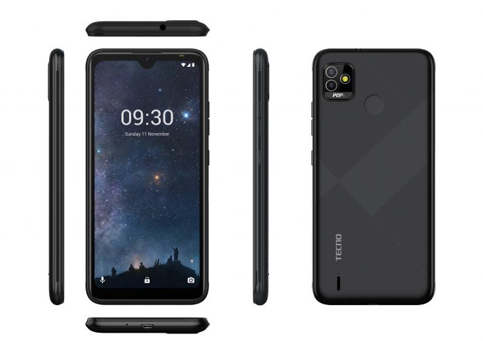 Смартфон TECNO POP 5 (BD2p) 2/32Gb 2SIM Obsidian Black