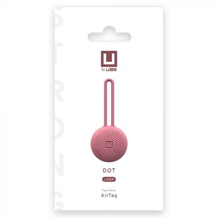 Тримач UAG [U] для Apple AirTags Dot Loop, Dusty Rose