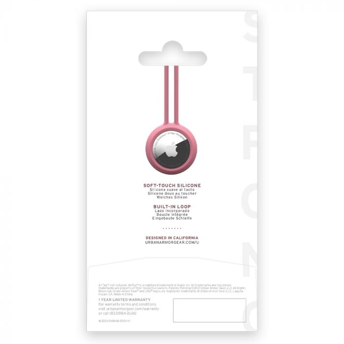 Тримач UAG [U] для Apple AirTags Dot Loop, Dusty Rose