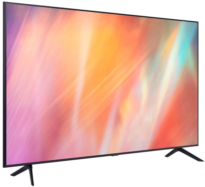 Телевiзор 55" LED 4K Samsung UE55AU7100UXUA Smart, Tizen, Black