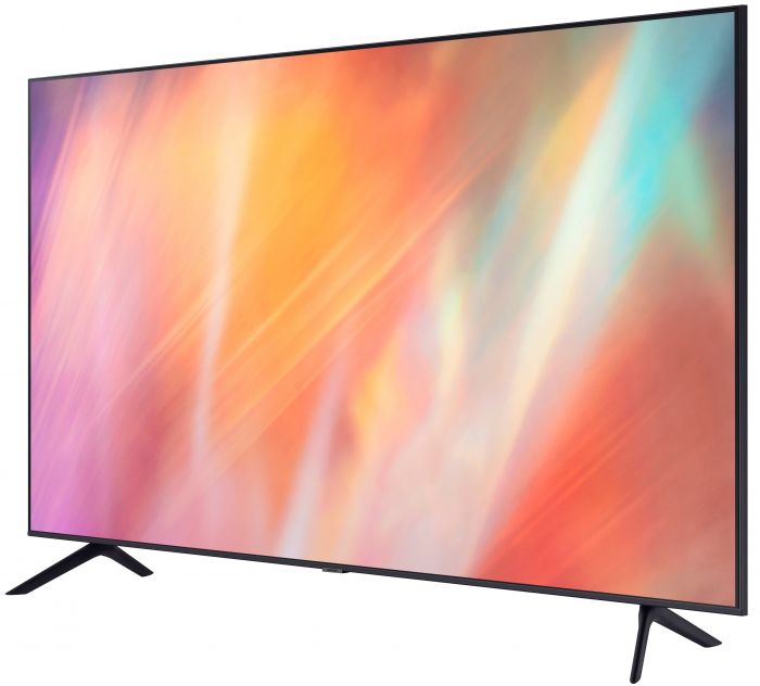 Телевiзор 55" LED 4K Samsung UE55AU7100UXUA Smart, Tizen, Black