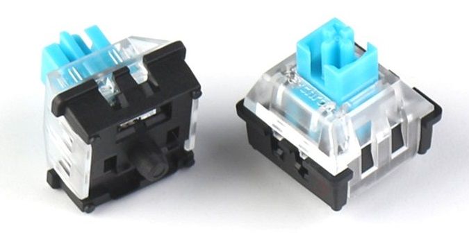 Набір механічних перемикачів KEYCHRON Optical Switch Set 90Pcs/Set Blue