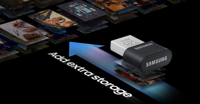 Накопичувач Samsung 128GB USB 3.1 Type-A Fit Plus