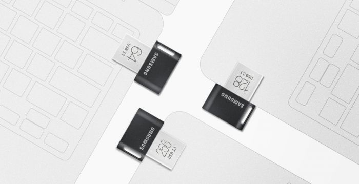 Накопичувач Samsung 128GB USB 3.1 Type-A Fit Plus