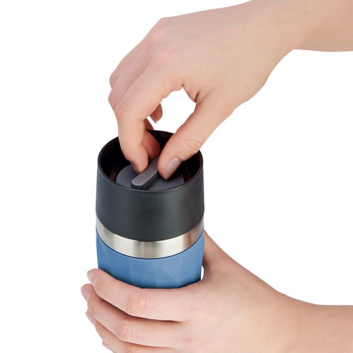 Термочашка Tefal Compact Mug 300 мл синя, нерж.сталь