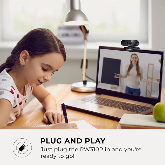 Веб-камера AVerMedia Live Streamer CAM PW310P Full HD Black