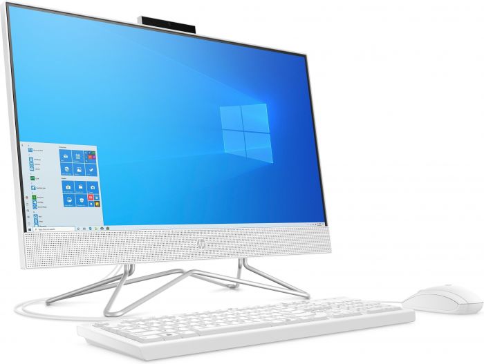 Персональний комп'ютер-моноблок HP All-in-One 23.8FHD IPS AG/Intel Pen J5040/8/256F/int/kbm/DOS/White