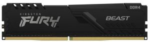 Пам'ять ПК Kingston DDR4 16GB KIT (8GBx2) 2666 FURY Beast