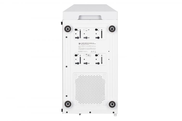 Корпус 2E GAMING TURBO (G2057W) MidT,2xUSB2.0,1xUSB3.0,1x200+3x120ARGB, скло (бічна панель),без БЖ,білий