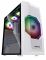 Корпус 2E GAMING TURBO (G2057W) MidT,2xUSB2.0,1xUSB3.0,1x200+3x120ARGB, скло (бічна панель),без БЖ,білий