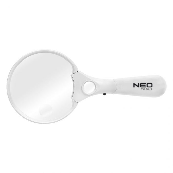Лупа NEO, 3 ступеня збільшення, LED підсвічування