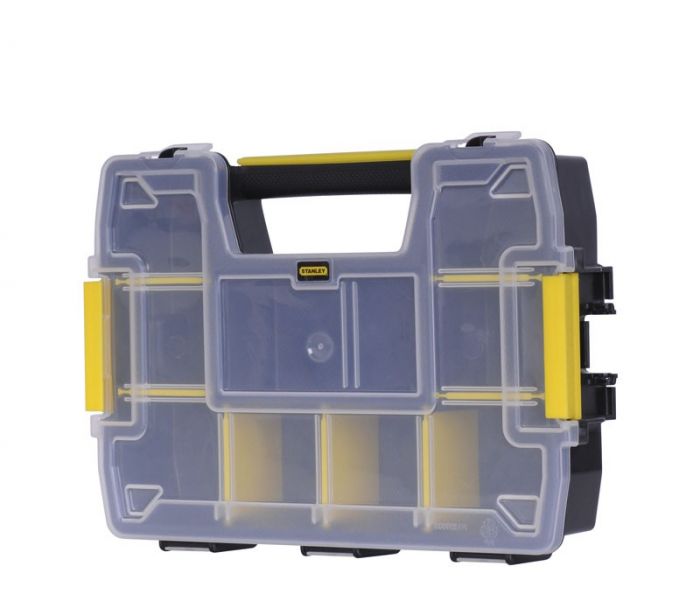Ящик-органайзер Stanley "Sort Master Light", переставні перегородки, 29.5x6.5x21.5см