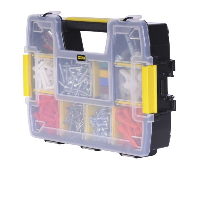 Ящик-органайзер Stanley "Sort Master Light", переставні перегородки, 29.5x6.5x21.5см