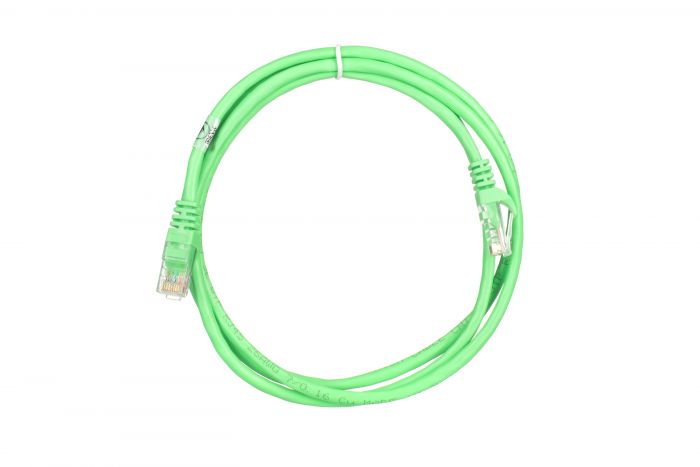 Патч-корд 2E Cat 5e,UTP,RJ45, 26AWG ,7/0.16 Cu, 1.50 m,PVC, Green